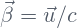Rendered by QuickLaTeX.com \vec{\beta}=\vec{u}/c